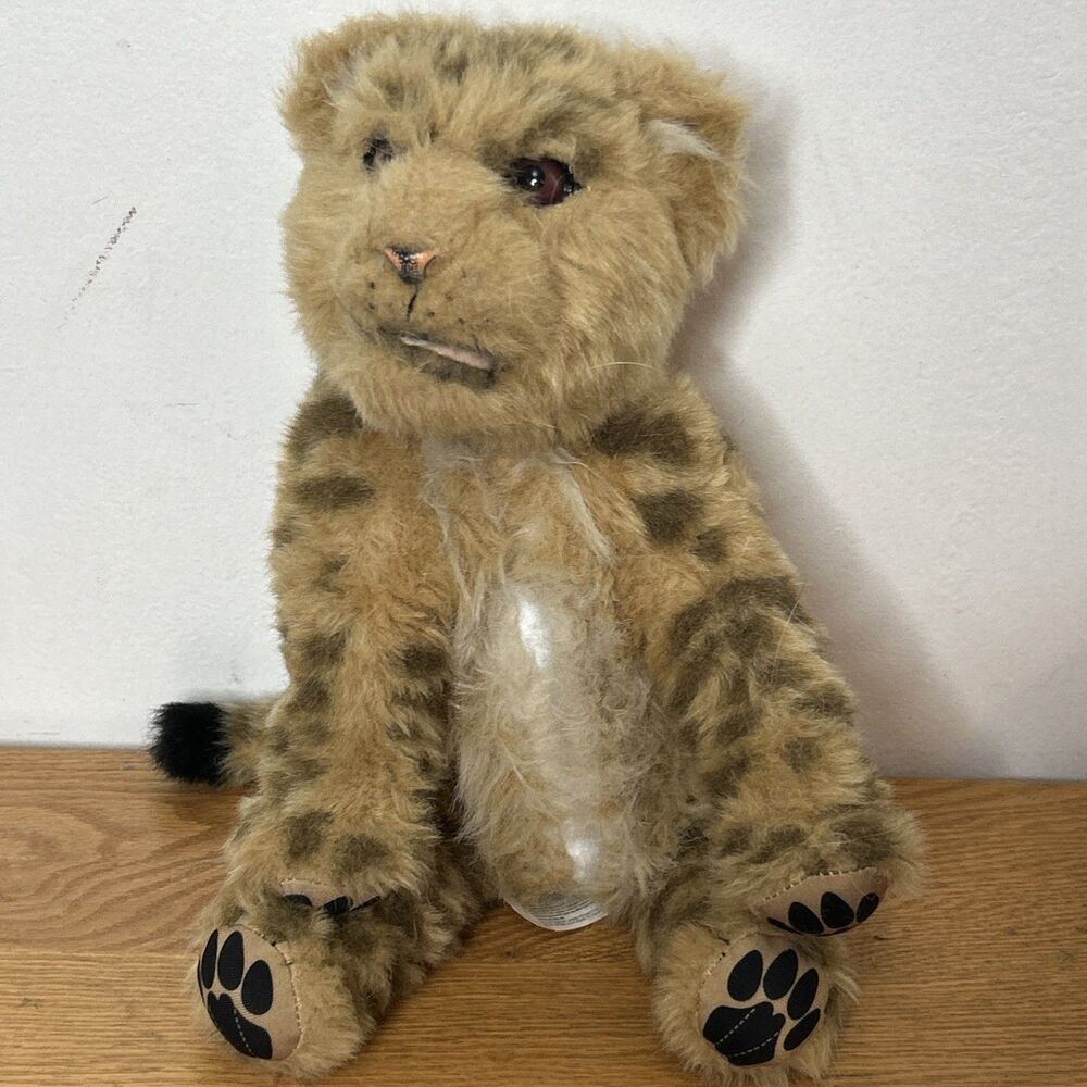 WowWee Lion/Leopard Cub 16" Animatronic Plush  With Sounds And Facial Movements